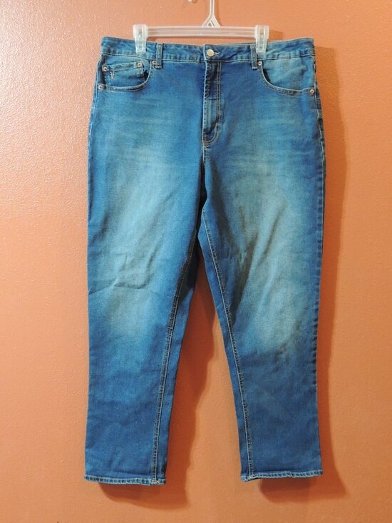 Frye Denim - FRYE Jeans Woman Size 16 Pockets Outdoor Denim Blue Jeans